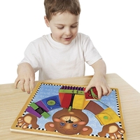 Дървен борд Melissa and Doug Основни умения 13784