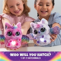 Интерактивна играчка изненада в яйце Spin Master Hatchimals Alive Mystery Hatch Pufficorn, със светлини и звуци