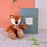 Плюшена играчка Doudou Copain Calin лисица 25 см, HO3124
