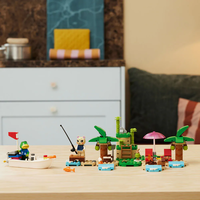 LEGO® Animal Crossing™ Пътуването с лодката на Kapp'n 77048