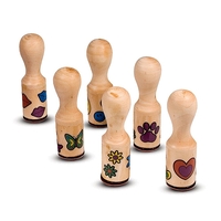 Дървени печати с дръжка Melissa and Doug 12407