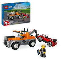LEGO® City Влекач и ремонт на спортна кола 60435