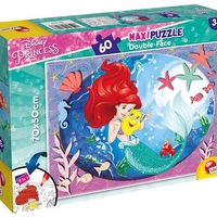 Детски пъзел Lisciani SUPERMAXI LITTLE MERMAID 60ч. 74167