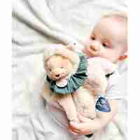 Плюшена играчка за гушкане 3 в 1 Doudou Лъв, 25 см.