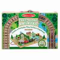 Железопътна линия Melissa&Doug в куфар 40140