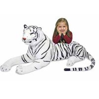 Плюшен бял тигър Melissa and Doug 13979