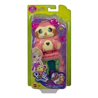 Комплект Mattel Polly Pocket Flip And Find Tropical Sloth GTM59