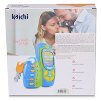 Бебешка музикална интерактивна играчка Raya Toys Keys And Phone, с светлини