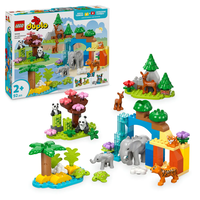 LEGO® DUPLO® Семействата на дивите животни „3 в 1“ 10446