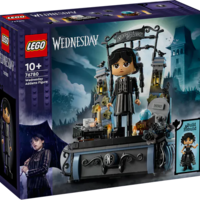 LEGO® Wednesday Фигура на Уензди Адамс 76780