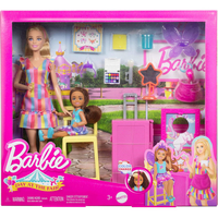 Игрален комплект Mattel Barbie Day at the Fair, 2 бр. кукли с аксесоари, JFL61