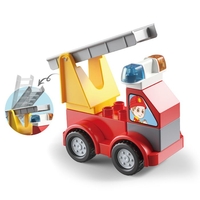 Конструктор Feelo Car Series Fire Truck, 9 ч.