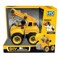 Строителна машина за игра Raya Toys DIY за сглобяване