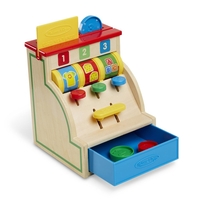 Дървен детски касов апарат Melissa and Doug 13378