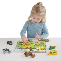 Дървен пъзел Melissa and Doug Домашни любимци 13724