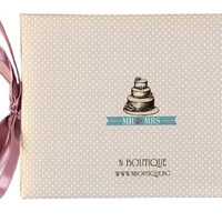 Луксозна картичка за сватба - Торта