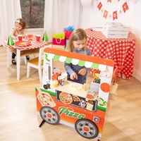 Детска дървена количка за пица Melissa and Doug 32201