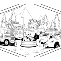 Двустранен пъзел Lisciani Disney Eco Puzzle Колите, 60 ч.