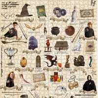 Пъзел DODO - Harry Potter - Магьоснически наръчник - 770 части