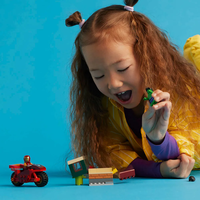LEGO® Marvel Железния човек с мотоциклет и Хълк 76287