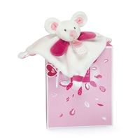 Плюшенa играчка за гушкане Doudou, с одеялце, 17 см., DC3835