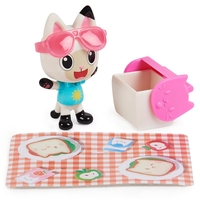 Игрален комплект Spin Master Gabby's Dollhouse Carlita и Pandy Paws, Фигурка, кола и аксесоари