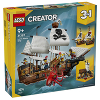 LEGO® Creator Емблематичен пиратски кораб 31387