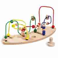 Дървена играчка лабиринт за столче за хранене Alpha+/Beta+ Hauck, Морски животни, Play Moving
