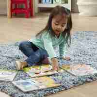 Дървен пъзел Melissa & Doug Ферма 40132