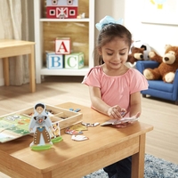 Дървена магнитна игра Професии Melissa and Doug 19309