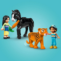 LEGO® Disney Princess Приключението на Ясмин и Мулан 43208