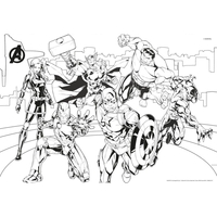 Детски пъзел Lisciani Plus Marvel Avengers 108ч.