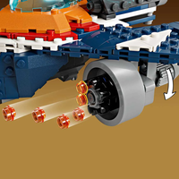LEGO® Marvel Корабът Warbird на Ракета срещу Ронан 76278
