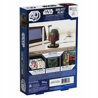 4D пъзел Spin Master Star Wars Boba Fett Helmet, 93 ч.