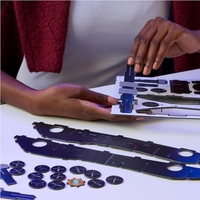 4D пъзел Spin Master DC Comics Batmobile, 202 ч.