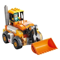 Конструктор 6в1 Feelo Construction Vehicles, 141 ч.