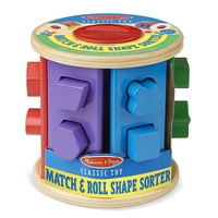 Дървен сортер ролка с форми Melissa and Doug 19041