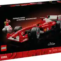 LEGO® Icons Ferrari F2004 и Michael Schumacher 11375