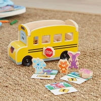 Дървен училищен автобус Melissa & Doug Blue's Clues & You, 33011