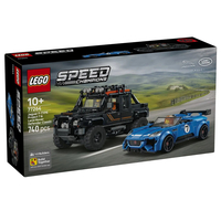 LEGO® Speed Champions Jaguar Project 7 и Land Rover Defender 77264