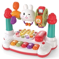 Бебешка интерактивна играчка телефон и пиано Raya Toys Telephone game