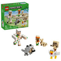 LEGO® Minecraft® Пустинната атака на жокея на пилета 21592