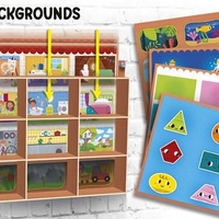Образователна игра Lisciani Montessori Giant Box