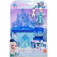Игрален комплект Mattel Disney Frozen Замъкът на Елза с кукла и аксесоари