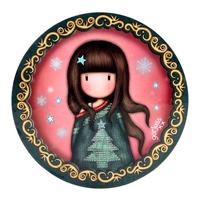 Комплект чаша с подложка - Santoro Gorjuss Merry and Bright - Cosy