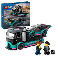 LEGO® City Състезателна кола и камион автовоз 60406