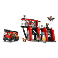 LEGO® City Пожарна команда и пожарникарски камион 60414