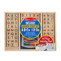 Дървени печати Melissa&Doug ABC 40118