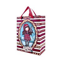 Средна подаръчна торбичка - Santoro Gorjuss Merry and Bright - Tis The Season