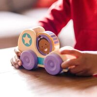 Дървена състезателна кола Melissa and Doug GO Tots Star cars 30747